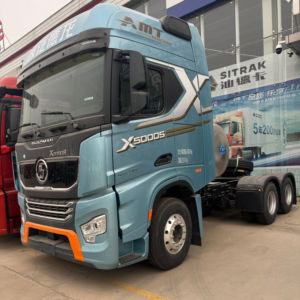 รถบรรทุกหัวลากดีเซล Shacman X5000 มือสอง 6x4 8 ล้อ เกียร์อัตโนมัติ เครื่องยนต์ Weichai 251-350 แรงม้า ยูโร 2 สำหรับงานหนักบนท้องถนน - Product Image 5