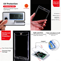 35pt vente en gros One Touch 100% Protection UV One Touch porte-carte magnétique 35pt Trading Sports Baseball PTCG porte-carte étui