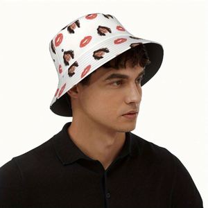 Casquette Bob Unisexe Personnalisable avec Photo, Style Urbain, Tissée, Motif Dessin Animé Dessiné à la Main, pour Usage Quotidien, Image, Nom, Logo Personnalisés - Product Image 5