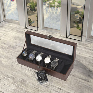 Coffret en <span class=keywords><strong>bois</strong></span> MDF rectangulaire haut de gamme, écologique, pour cadeau individuel, avec cadre moulé unique DS - Product Image 3