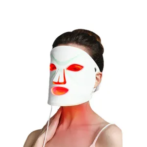 Nuovi arrivi Silicone Led Therapy Beauty Mask 7 colori maschera facciale elettrica Led Light Therapy Mask