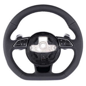 Volant de direction complet personnalisé pour <span class=keywords><strong>Audi</strong></span> <span class=keywords><strong>S</strong></span> <span class=keywords><strong>Line</strong></span> A6 RS6 S6 C7 <span class=keywords><strong>A4</strong></span> A5 B8 2008 - Product Image 2