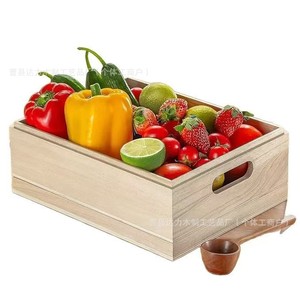 Caja de Almacenamiento de Huevos de Madera de Doble Capa con Asa, Organizador de Cocina para Escritorio - Product Image 5