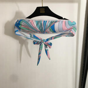 2026 Summer New Arrivals High-End <b>Sexy</b> 3-Piece Bikini Separates Set-Bandeau Bra + Cheeky Briefs + Beach Sarong <b>Skirt</b> <b>Short</b> Quick - Product Image 3