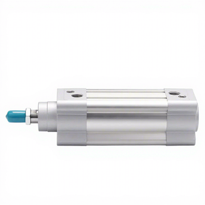ISO15552 Standard Pneumatic Air Cylinder 32mm Bore 50mm Stroke <b>Double</b> Acting Adjustable Cushion Air Actuator - Product Image 2