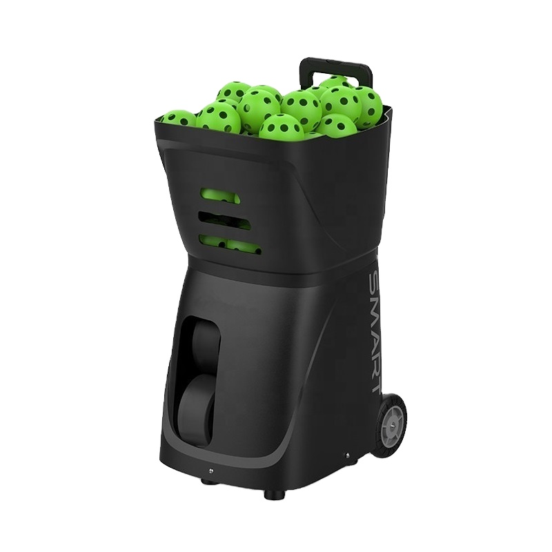 Factory Sales Professional Smart Pickle Ball Launcher Feeding Machine Pickle Ball Machine for Training with APP Remote Control