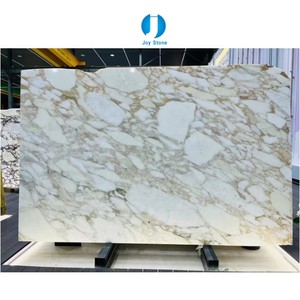 공장 가격 이탈리아 Calacatta 골드 대리석 천연석 바닥 타일 벽 타일 식탁 조리대 주방 홈 장식 - Product Image 1