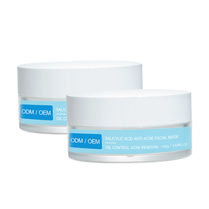 OEM Ácido salicílico Eliminación de espinillas Facial AHA Basado Exfoliante Peeling Anti Tratamiento Mascarilla facial Ácido salicílico Mascarilla de gelatina - Product Image 3