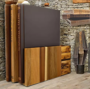 Planche à découper en bois massif en forme de <span class=keywords><strong>livre</strong></span>, nouvel article décoratif pour la <span class=keywords><strong>cuisine</strong></span>, à double usage - Product Image 1