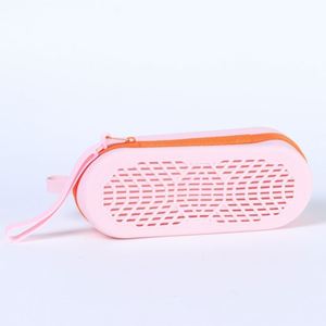 New Microfiber Synthetic Leather <b>Glasses</b> <b>Case</b> <b>for</b> Men Women Multifunctional Swimming Storage Bag Portable Travel Outdoor Bag - Product Image 4