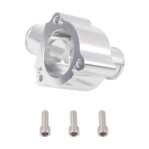 Aosu New 2.0T FSI TSI TFSI Turbo <b>Diverter</b> Valve Relocation Silver Aluminum Adapter for VW AUDI FDJ-251-SL - Product Image 1