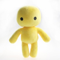 Peluche OEM Steam Game Wobbly Life, jouet en peluche monstre pieuvre de dessin animé, poupée pour enfants