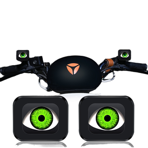 Nouvelle lumière de Modification de rétroviseur LED d'oeil de démon de moto, lumière clignotante multimode imperméable externe de faucon - Product Image 1