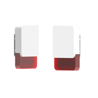 Mini sirène d'alarme sans fil RF433 portable d'extérieur, étanche IP65, 120 dB, système de sécurité plus puissant