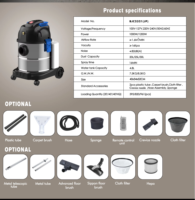 Multifunktionaler 1200W Nass- und Trockensauger Gewerblicher Teppichextraktor-Staubsauger Hotel-Sofa-Auto-Waschmaschine