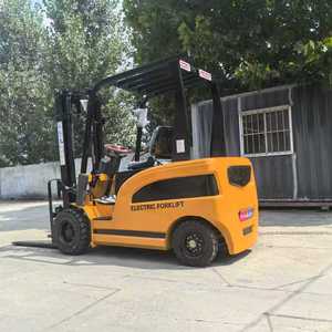 Montacargas Eléctrico de 2 Toneladas con Aire Acondicionado, Horquilla Ajustable, Mástil de Alta Eficiencia, Equipo Compacto para Manejo de Materiales Todoterreno - Product Image 3