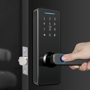 Enrique TT Thông Minh Kỹ thuật số <span class=keywords><strong>C</strong></span>ửa Khóa vân tay mật khẩu Đầu đọ<span class=keywords><strong>c</strong></span> thẻ điện Mortise cho gỗ nội thất bộ nhớ lưu trữ thẻ - Product Image 4