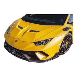 Couvercle de capot moteur avant en Fiber de carbone humide sec de Style V pour Vicenza Edizione Lamborghini <span class=keywords><strong>Huracan</strong></span> Performante Lp610 Lp580 capot - Product Image 3