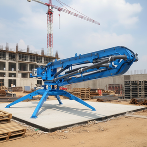 JIUHE Maquinaria de Construcción China, Distribuidor de Hormigón Móvil Tipo Araña de 15 m, Pluma Hidráulica para Colocación de Hormigón - Product Image 1