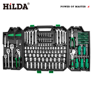 Hilda 213 takım ev el aletleri dahil tornavida <span class=keywords><strong>Bit</strong></span> ev aletleri tamir OEM özelleştirilebilir aracı kutu seti torba ambalaj - Product Image 5