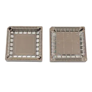 Smd Smt Surface Mount Ic Socket Plcc 20 28 32 44 68 84 Pins Converter Connector 1.27Mm Pitch 20P 28P 32P 44P 68P 84 P