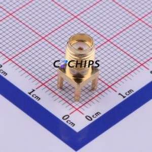 KH-SMA-KE-Z RF Coaxial Connector Through hole Component (THT) Connector Board-to-Board Inner Hole 1 6.2mm - Product Image 1
