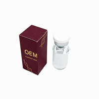 Boîte d'emballage cosmétique rigide haute en carton kraft ondulé, imprimée sur mesure en quadrichromie, avec logo personnalisé, pour ampoules, sérums et flacons de soins de la peau