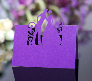 Porte-cartes en papier creux pour la marié<span class=keywords><strong>e</strong></span> et le marié, porte-<span class=keywords><strong>carte</strong></span> de nom de Place pour mariage, fête de mariage, de douche, siège <span class=keywords><strong>e</strong></span> Place, <span class=keywords><strong>carte</strong></span> de Table pour décoration de fête - Product Image 6
