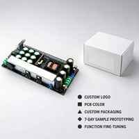2000W LLC double DC 5 voies alimentation Module amplificateur Audio numérique convertisseurs AC DC pour montage sur carte 50/60/70/80/90V commutation