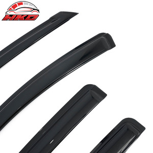 Viseras para Ventanas de Nissan Sentra 20-25, 4 Piezas, Acrílico Ahumado, Deflectores Laterales de Lluvia - Product Image 4