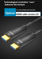 DTECH HDMI V2.1 1.4 Câble fibre optique 4k 8K 3D HDR 48Gbps Câble HDMI 2.1 pour moniteur HDTV