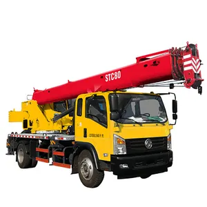 Ucuz fiyat STC80 80 ton mobil hidrolik teleskopik kamyon vinci vinç