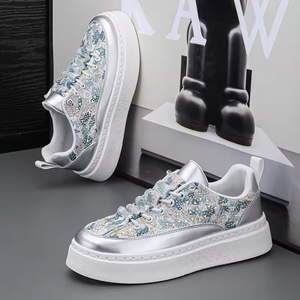 Zapatillas deportivas de diseño ligero Diamond, transpirables, informales, de moda, de caña baja, con suela blanda, para hombre, versátiles, para mujer. - Product Image 4