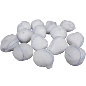 认证医用脱脂棉材料无菌纱布球 - Product Image 1