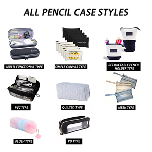 <span class=keywords><strong>Astuccio</strong></span> in Poliestere all'Ingrosso di Grande Capacità per la Scuola, Multistrato con Cerniera Completa, Organizer Multifunzionale per Cancelleria Studenti - Product Image 4