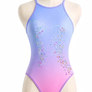 Nouveaux <span class=keywords><strong>justaucorps</strong></span> <span class=keywords><strong>de</strong></span> compétition <span class=keywords><strong>de</strong></span> haute qualité pour la gymnastique, <span class=keywords><strong>justaucorps</strong></span> à manches longues <span class=keywords><strong>de</strong></span> couleur violette, personnalisez votre propre design et logo - Product Image 2