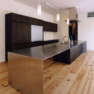 Ensemble complet de cuisine de style européen moderne Armoire en bois massif en aluminium de haute qualité pour robinet de salle à manger pour - Product Image 6