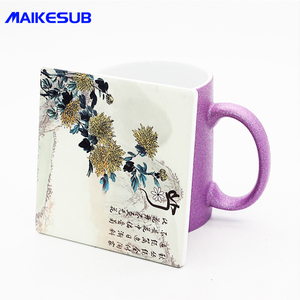 High Quotality <strong>Ceramic</strong> Material Blank <strong>Ceramic</strong> <strong>coaster</strong> for Heat Transfer Printing Tea <strong>coaster</strong> for bar or Home Design - Product Image 6