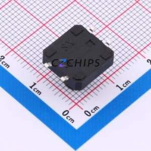 TS016-TBW1FH10.0 Tactile Switch SMD-4P,12x12mm Switch Single Pole Single Throw Round Button 2.5N Vertical Mount - Product Image 2