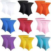 Table de bar pliante moderne blanche en plastique, imperméable et légère, portable pour banquets, événements extérieurs, mariages, fêtes et parcs