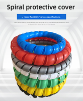 Chine Fournisseur CE approuvé 32mm Spiral Wrapping PE/PP Cable Tidy Kit Factory Price Cable Sleeves