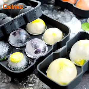 Modern Design <b>Hot</b> Selling Product Ice Model Environmentally Friendly Silica Gel Material Portable Round Hole Ice Grid - Product Image 5
