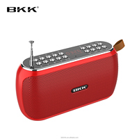 Speaker Digital Mini Portabel BKK dengan Radio FM dan Senter Stereo