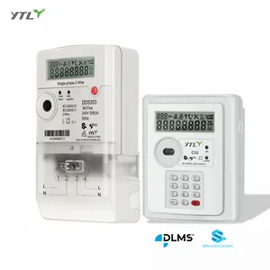 YTL pré-pago medidor 240V Split Tipo 1 Fase 2 módulo quadruplicar tarifas Pago antecipadamente Medidores inteligentes