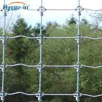 Clôture en treillis métallique flexible de 4 mm en acier inoxydable anti-escalade pour bétail, chevaux, animaux et gibier, pour vaches, porcs et agriculteurs