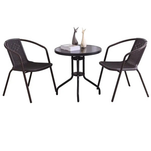 خوص للبيع بالجملة مقاوم لجميع الأحوال الجوية سهل التجميع في الهواء الطلق خوص بي راتان مع من من من من من من - Product Image 1