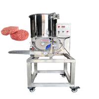 Neue Xinmai 304 High Production Halbautomat ische Burger Patty Forming Maschine Fleisch pastete Chicken Nugget Maker Kommerzielle Verwendung 1 Jahr