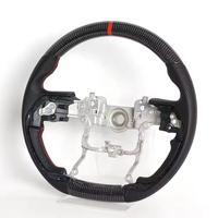 Volant en fibre de carbone forgé avec éclairage LED, amélioré pour Range Rover L322 L494 Evoque Vogue Svr Sport 2006 2011 2012 2013 2014 2015