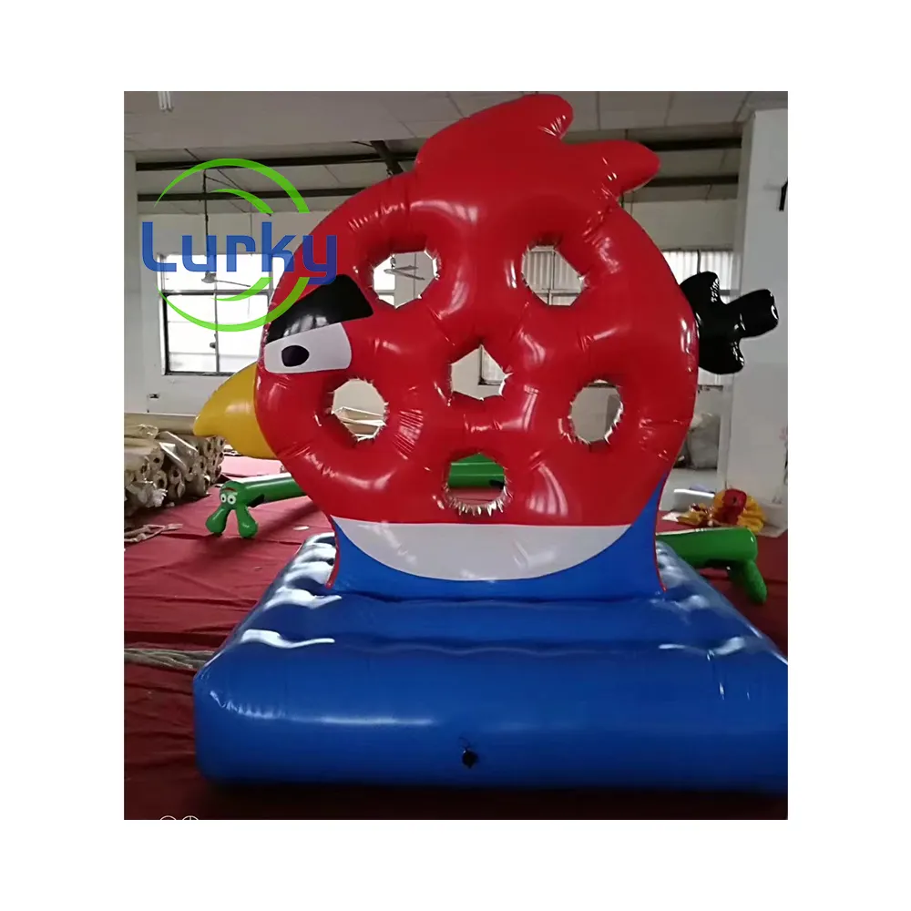 Multifunción Team Building Special Birds Angry Toy Felpa Inflable Deportes Plug Play Crazy Games Otros productos de tiro