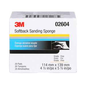 Éponge de ponçage souple 3-<span class=keywords><strong>M</strong></span>, 02604, 4 <span class=keywords><strong>1</strong></span>/<span class=keywords><strong>2</strong></span> po x 5 <span class=keywords><strong>1</strong></span>/<span class=keywords><strong>2</strong></span> po (11,43 <span class=keywords><strong>cm</strong></span> x 13,97 <span class=keywords><strong>cm</strong></span>) - Product Image 3